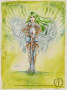 Aquarell Comission Sariel