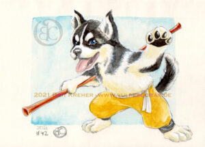 Kung-Fu-Husky